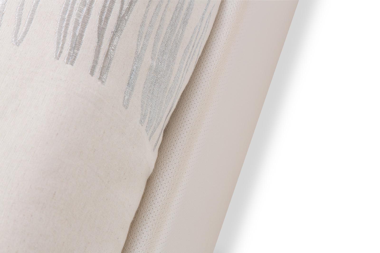 Glimmering Heights King Upholstered Bed in Ivory - Luxury Home Furniture (MI)