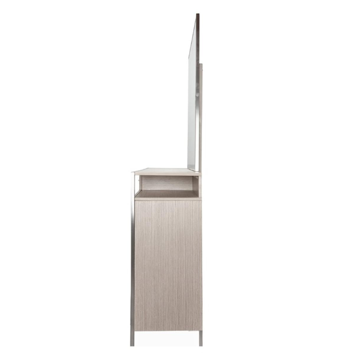 Silverlake Village Mirror in Washed Oak - Luxury Home Furniture (MI)