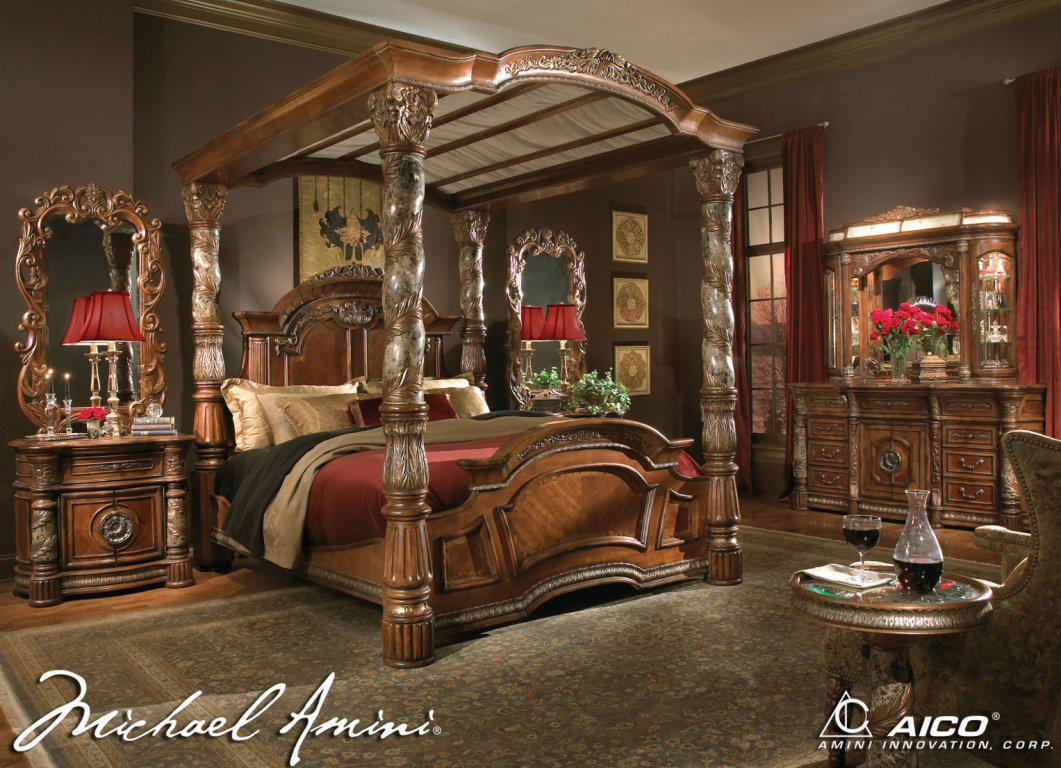 Villa Valencia Writing Desk in Chestnut - Luxury Home Furniture (MI)
