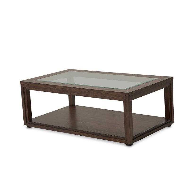 Carrollton Rectangular Cocktail Table in Rustic Ranch - Luxury Home Furniture (MI)