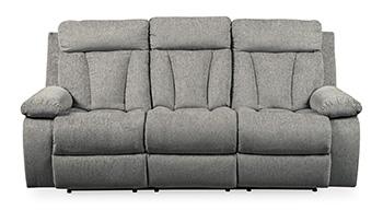 Mitchiner Reclining Sofa with Drop Down Table - Luxury Home Furniture (MI)