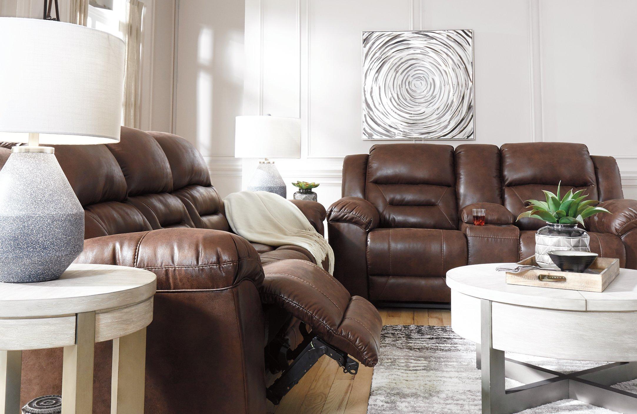 Stoneland Reclining Sofa - Luxury Home Furniture (MI)