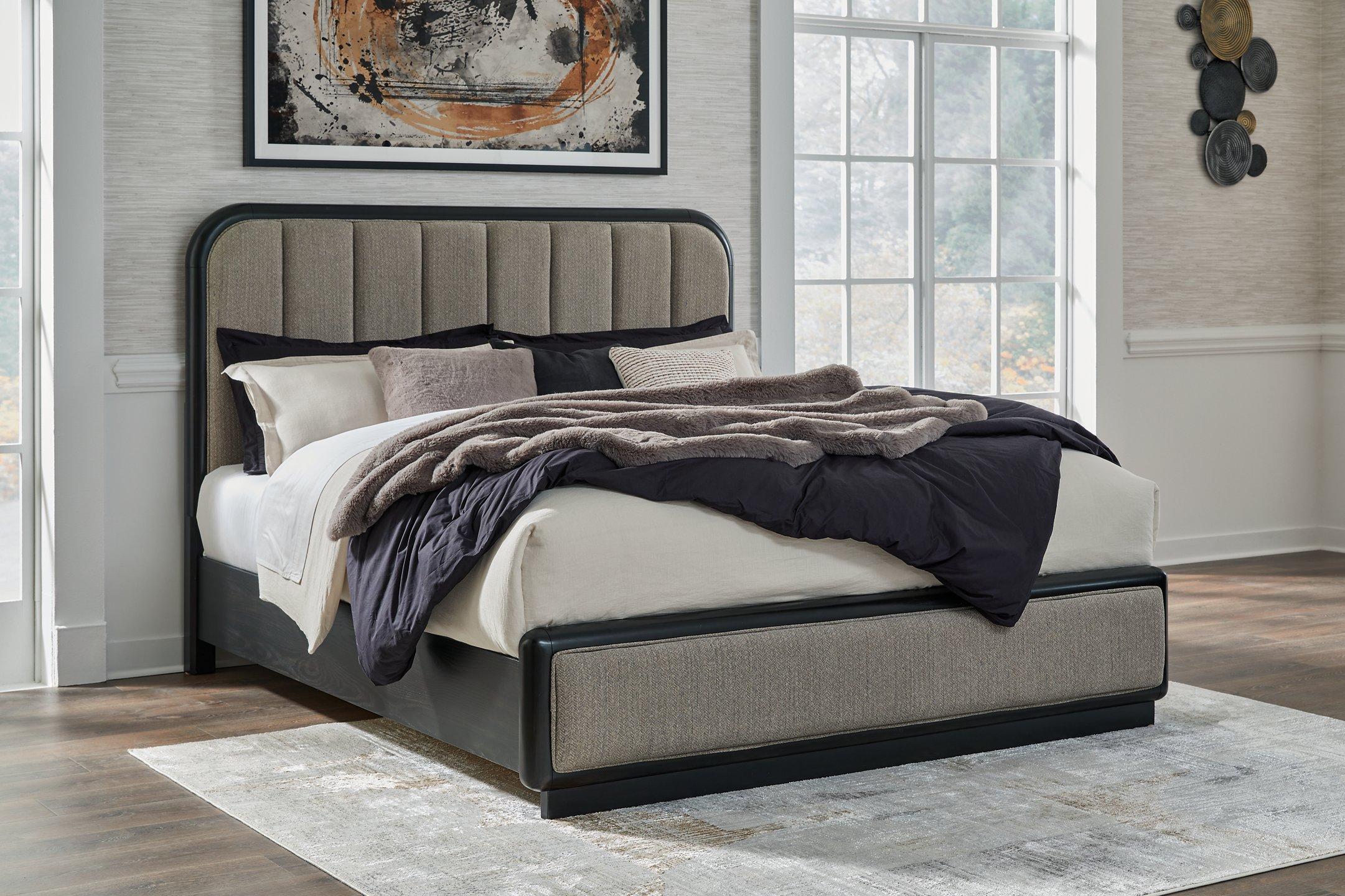 Rowanbeck Upholstered Bed - Luxury Home Furniture (MI)