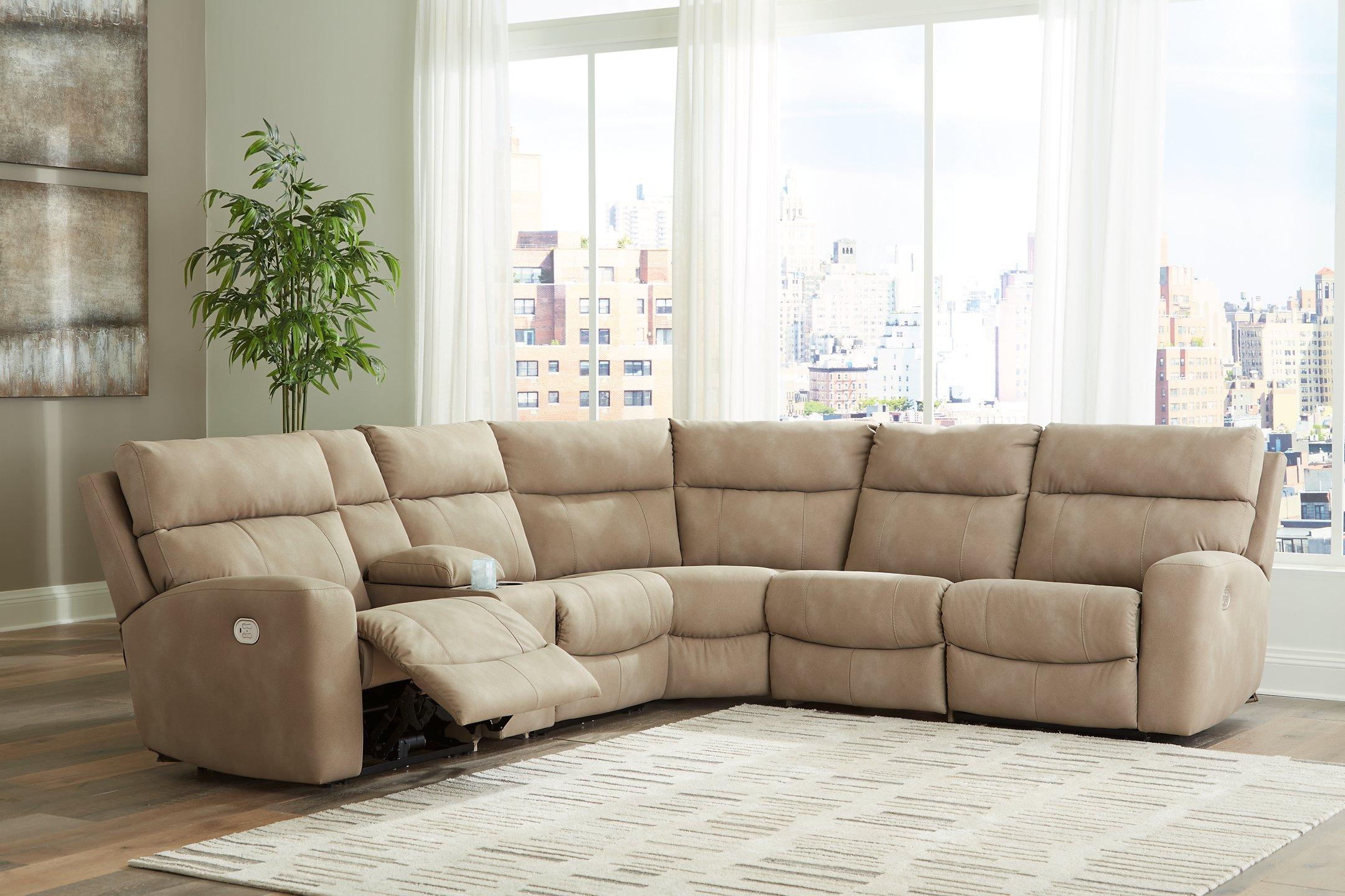 Next-Gen DuraPella Power Reclining Sectional - Luxury Home Furniture (MI)