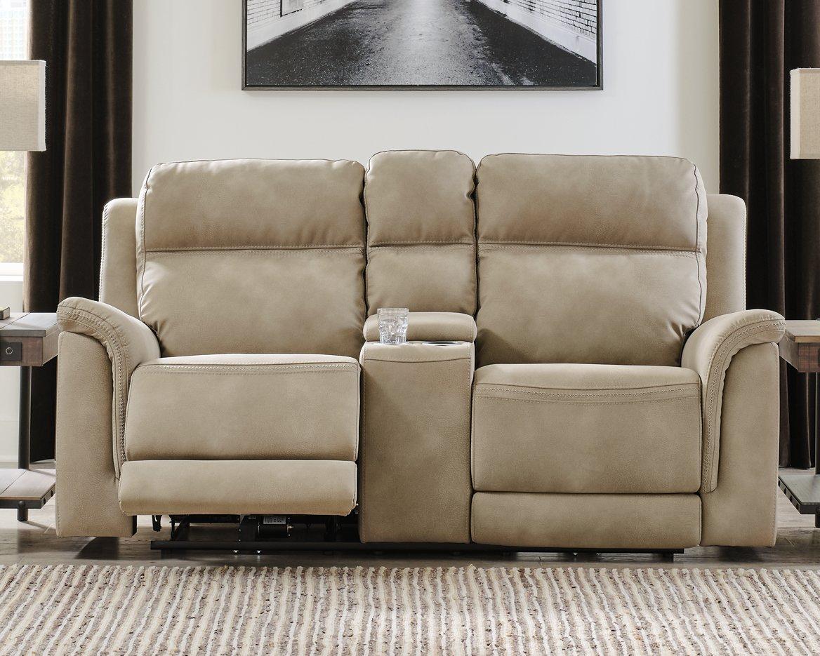 Next-Gen DuraPella Power Reclining Loveseat with Console - Luxury Home Furniture (MI)