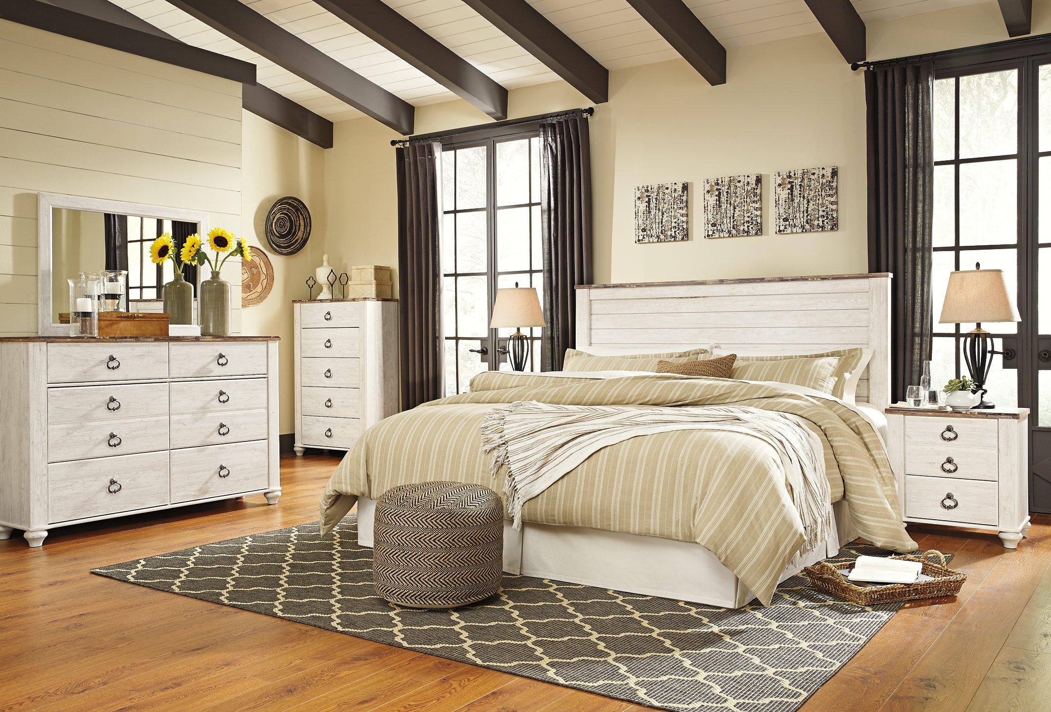 Willowton Bed - Luxury Home Furniture (MI)