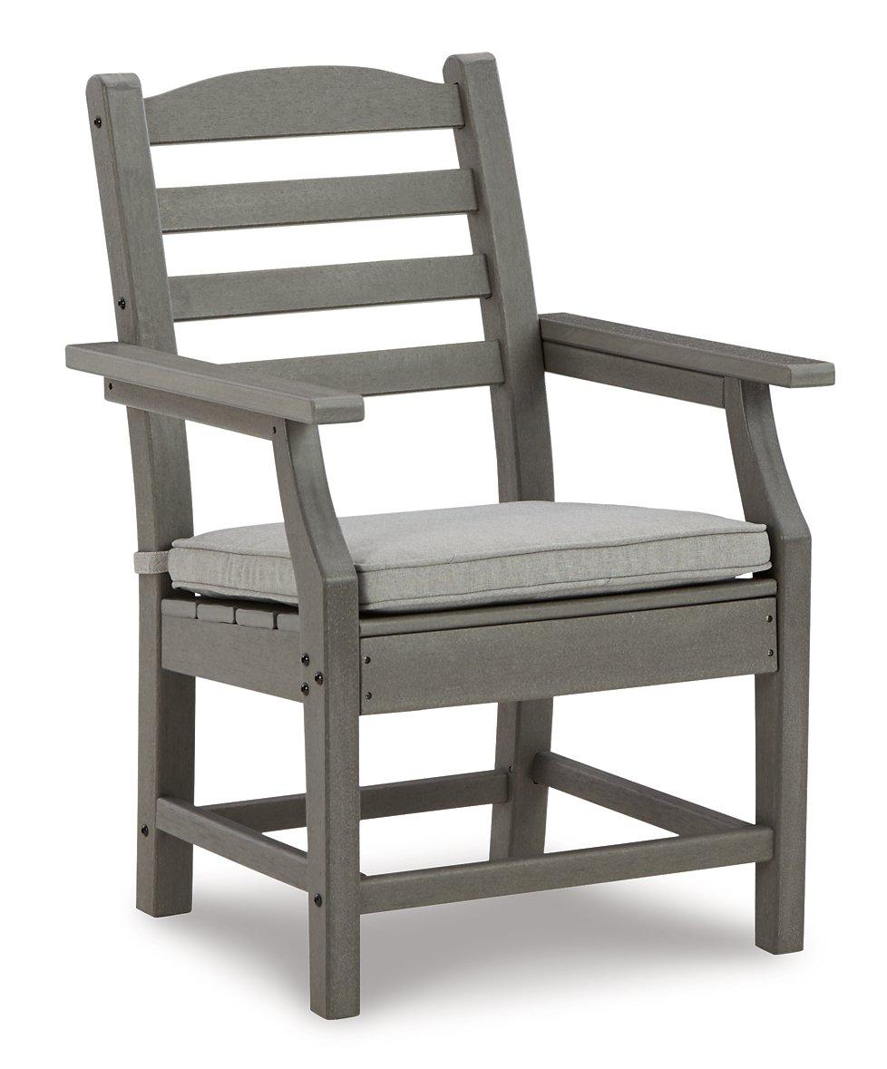 Visola Outdoor Dining Table with 6 Chairs - Luxury Home Furniture (MI)