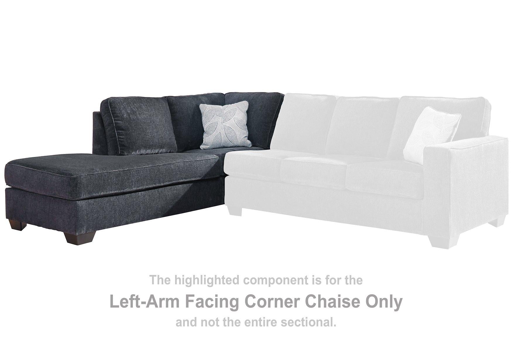 Altari 2-Piece Sleeper Sectional with Chaise - Luxury Home Furniture (MI)
