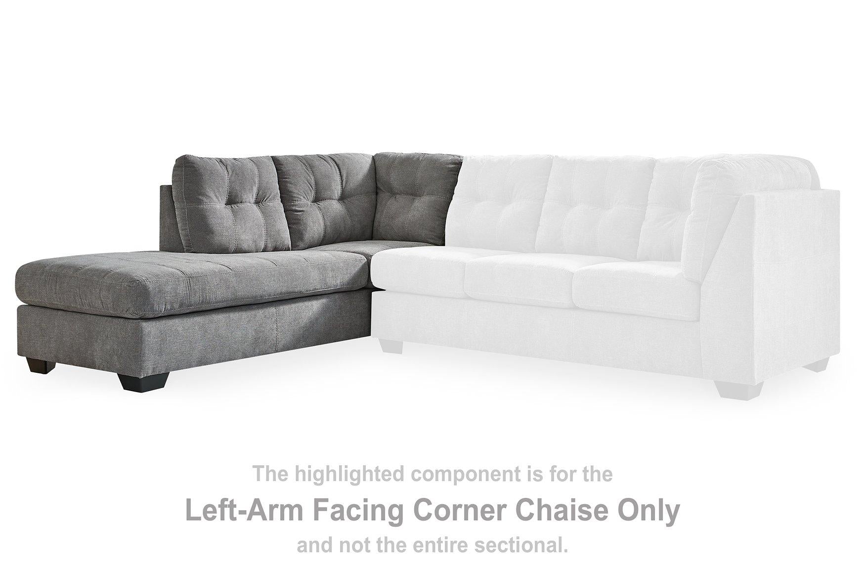 Marleton 2-Piece Sleeper Sectional with Chaise - Luxury Home Furniture (MI)