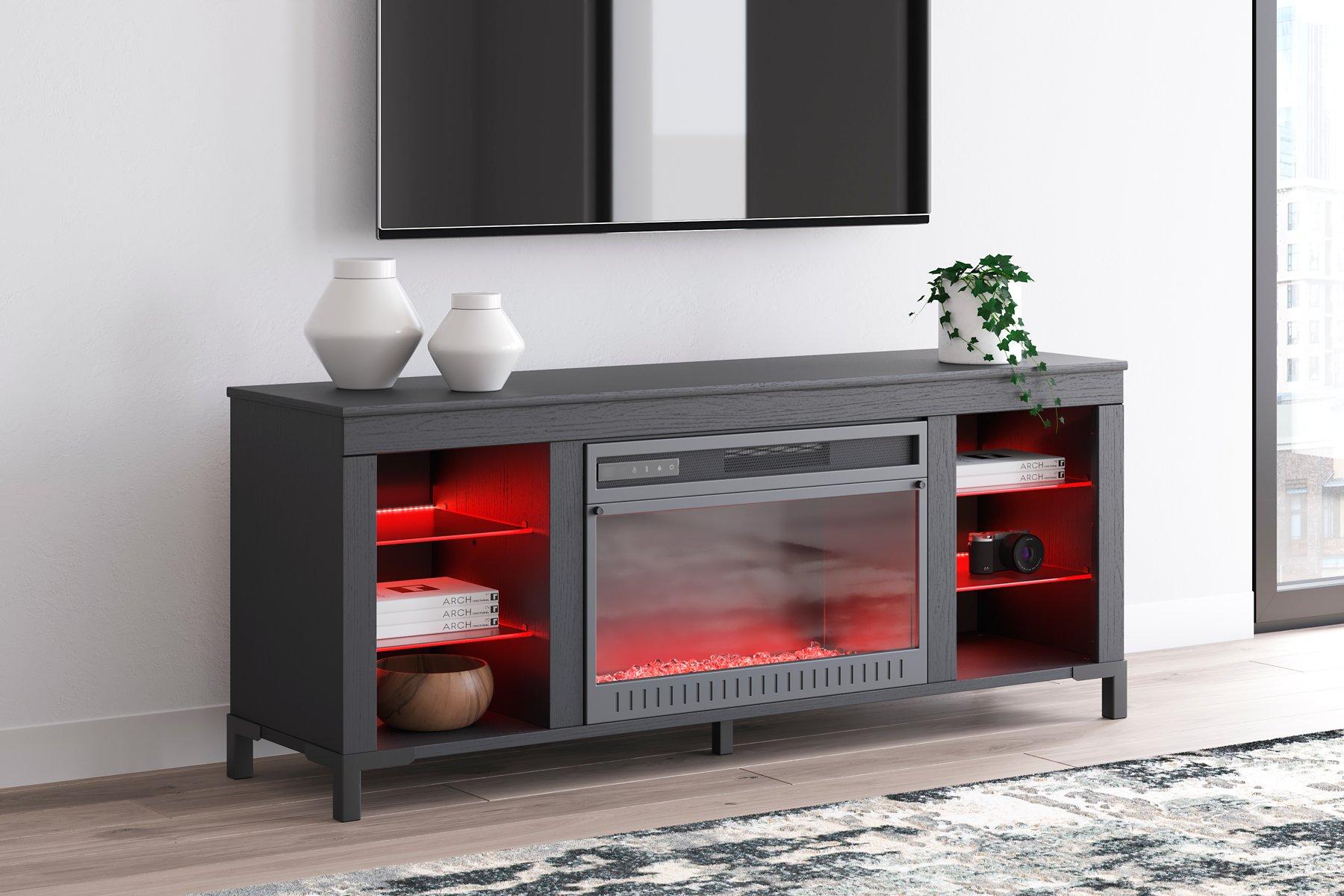 Cayberry 60" TV Stand with Electric Fireplace - Luxury Home Furniture (MI)