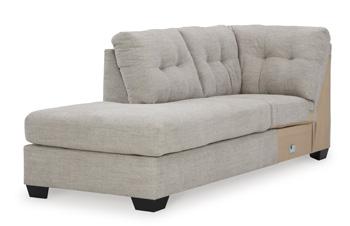Mahoney 2-Piece Sleeper Sectional with Chaise - Luxury Home Furniture (MI)