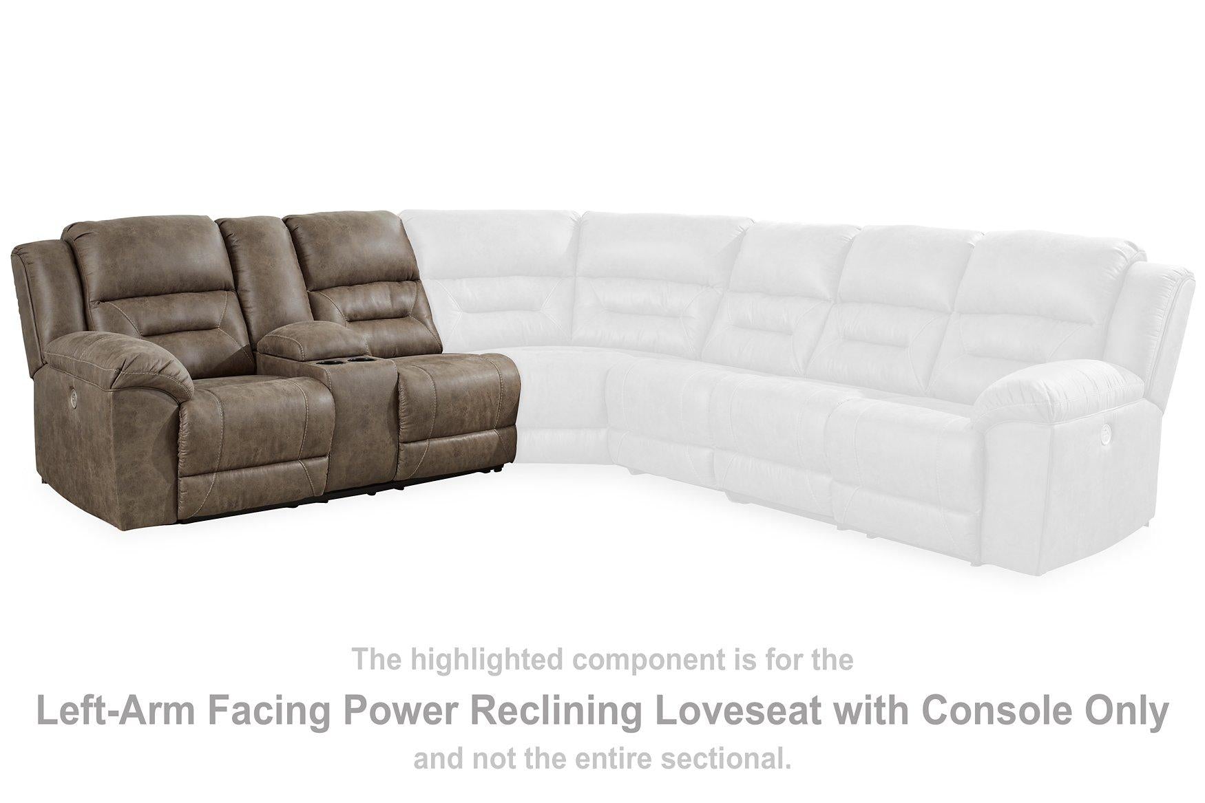 Ravenel Power Reclining Sectional - Luxury Home Furniture (MI)