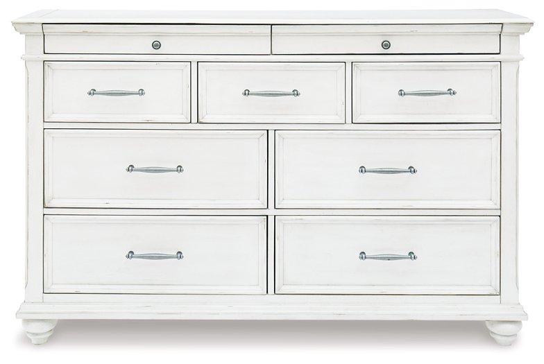 Kanwyn Dresser and Mirror - Luxury Home Furniture (MI)