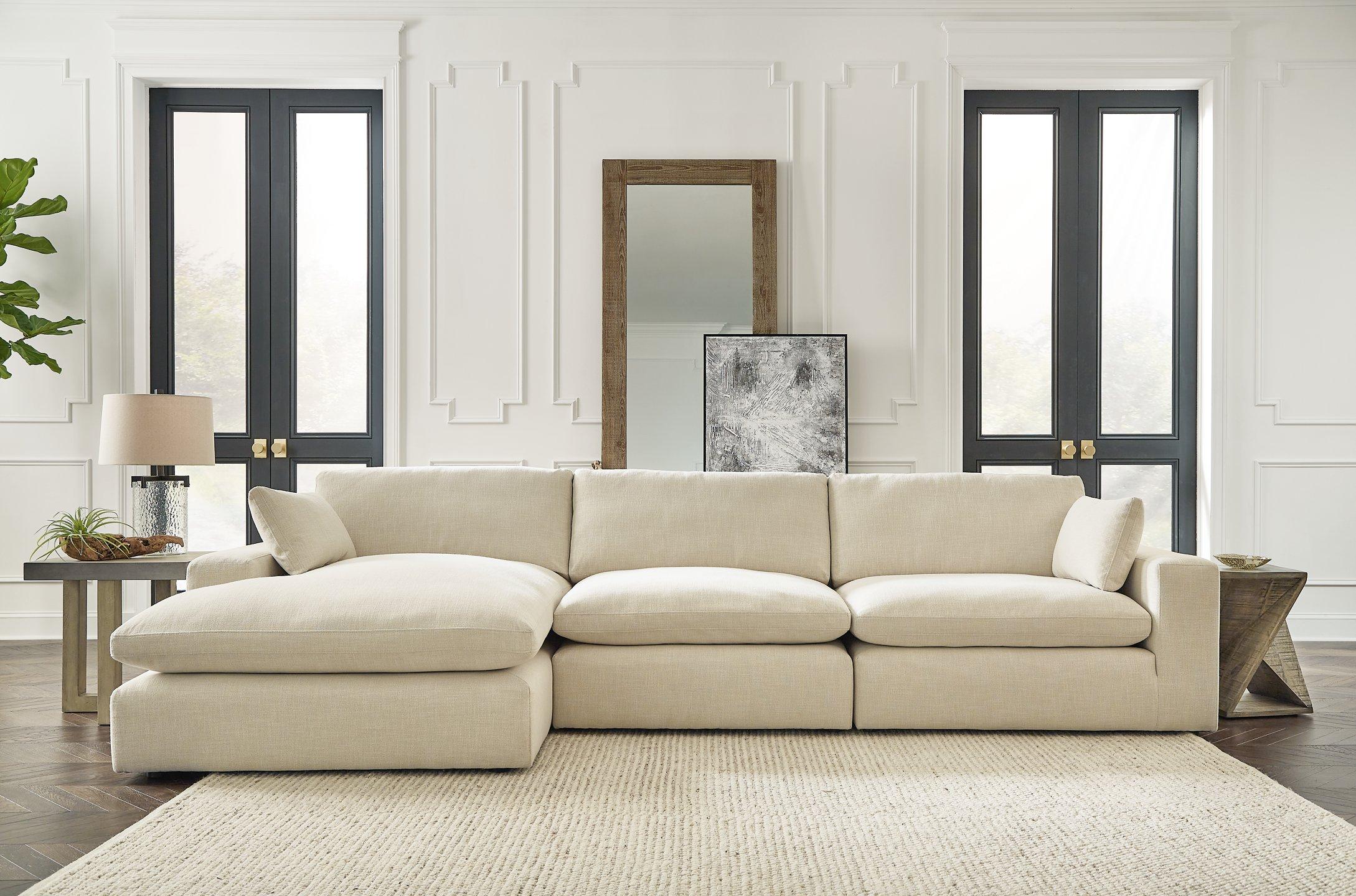 Elyza Sectional with Chaise - Luxury Home Furniture (MI)