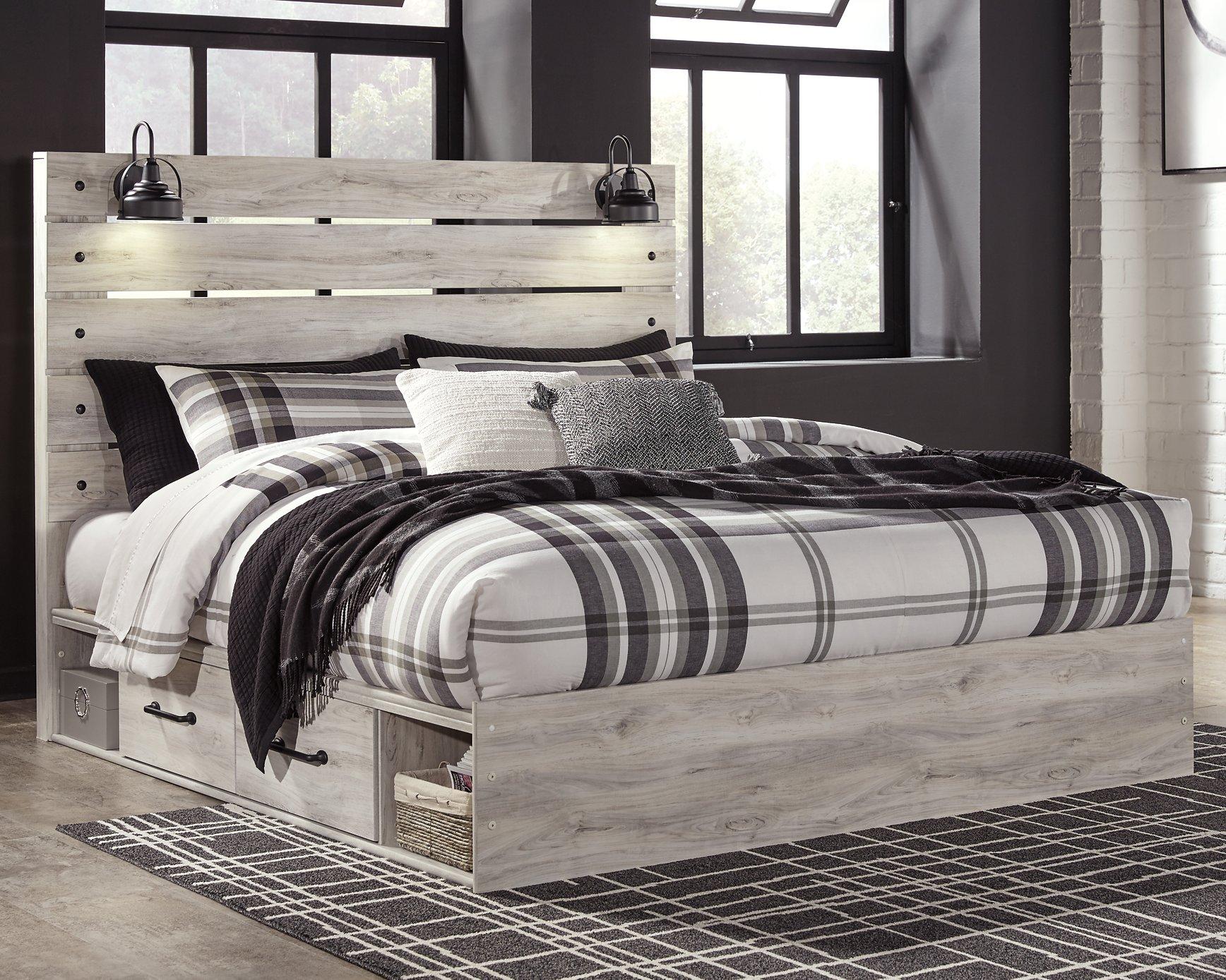 Cambeck Bed with 4 Storage Drawers - Luxury Home Furniture (MI)