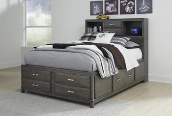 Caitbrook Storage Bed with 7 Drawers - Luxury Home Furniture (MI)
