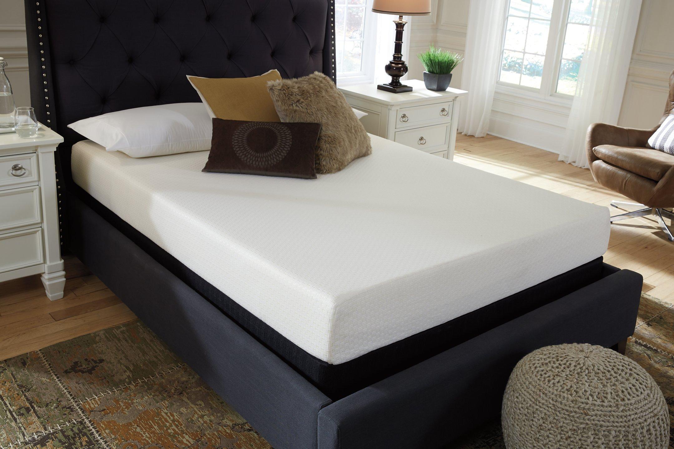 Chime 8 Inch Memory Foam Mattress in a Box - Luxury Home Furniture (MI)