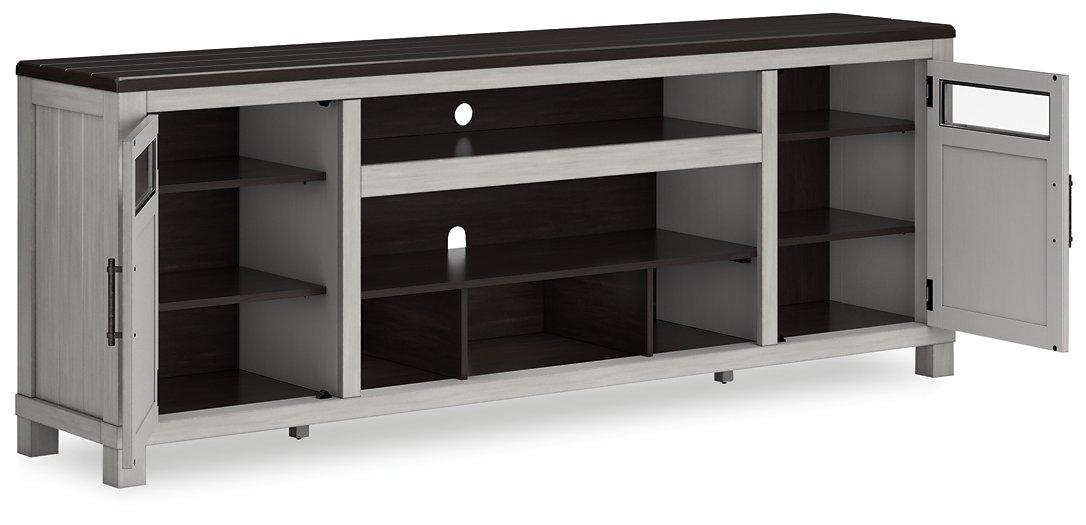 Darborn 88" TV Stand with Electric Fireplace - Luxury Home Furniture (MI)