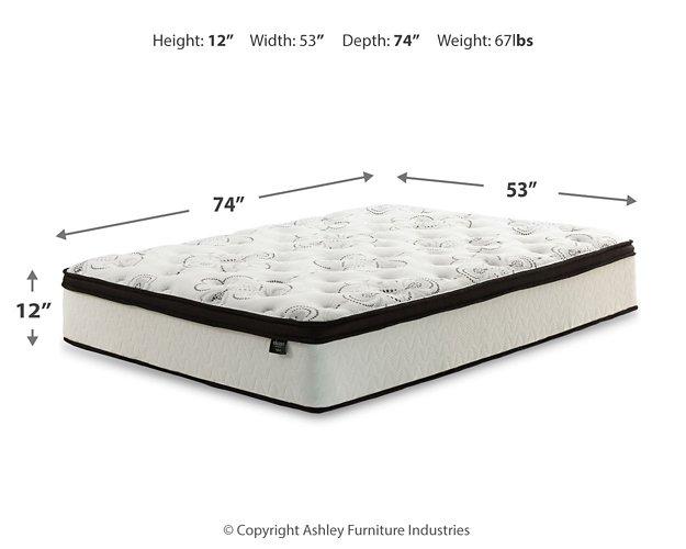 Chime 12 Inch Hybrid Mattress in a Box - Luxury Home Furniture (MI)