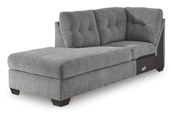 Marleton 2-Piece Sleeper Sectional with Chaise - Luxury Home Furniture (MI)