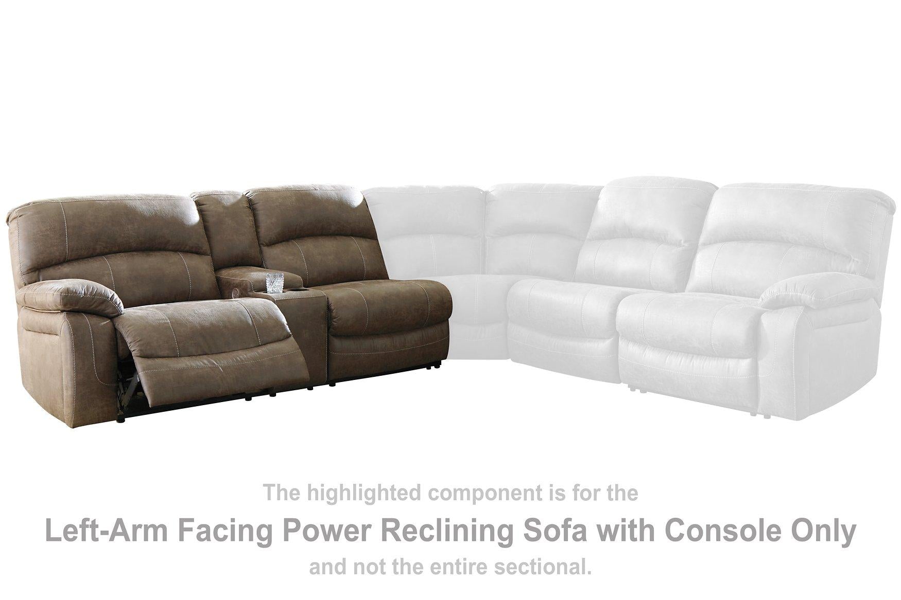 Segburg Power Reclining Sectional - Luxury Home Furniture (MI)