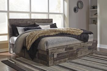 Derekson Bed with 6 Storage Drawers - Luxury Home Furniture (MI)