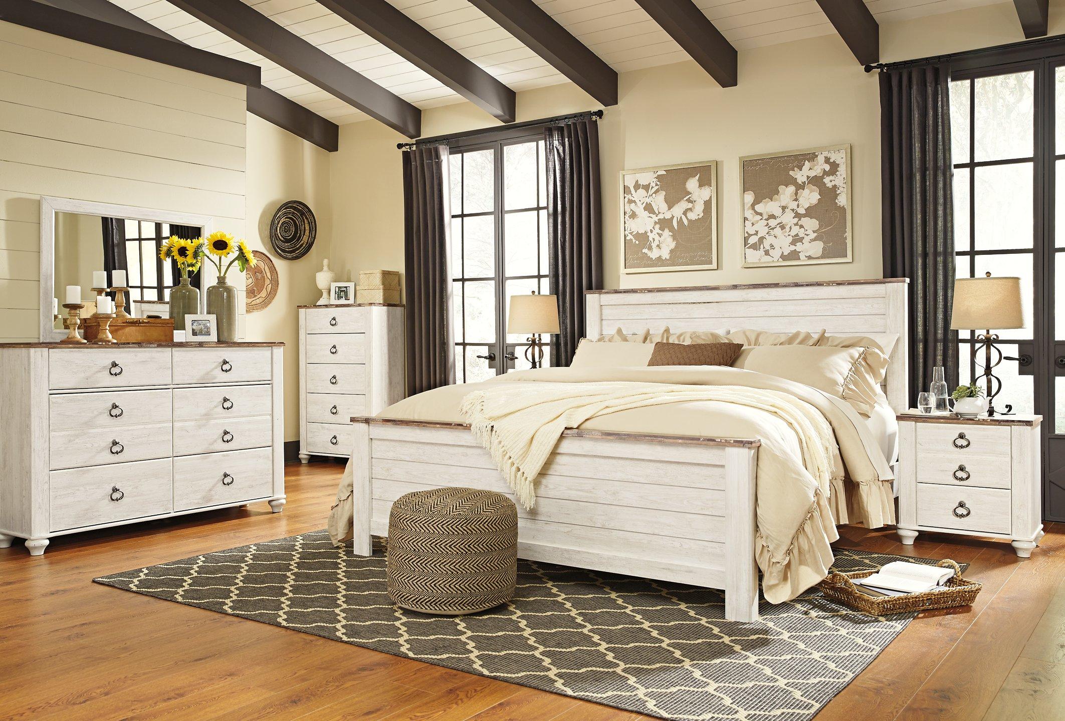 Willowton Bed - Luxury Home Furniture (MI)
