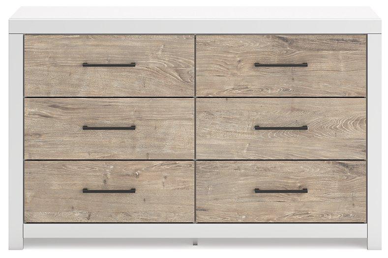 Charbitt Dresser and Mirror - Luxury Home Furniture (MI)