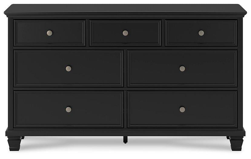 Lanolee Dresser and Mirror - Luxury Home Furniture (MI)