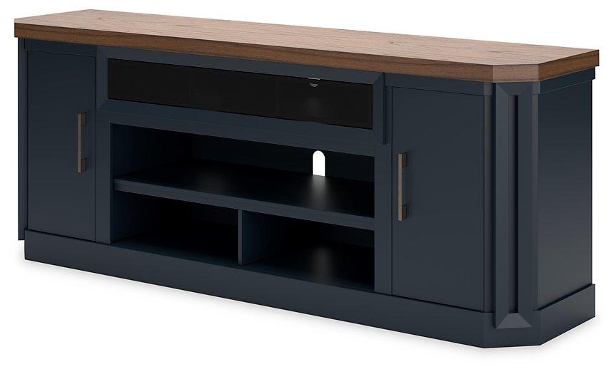 Landocken 83" TV Stand with Electric Fireplace - Luxury Home Furniture (MI)