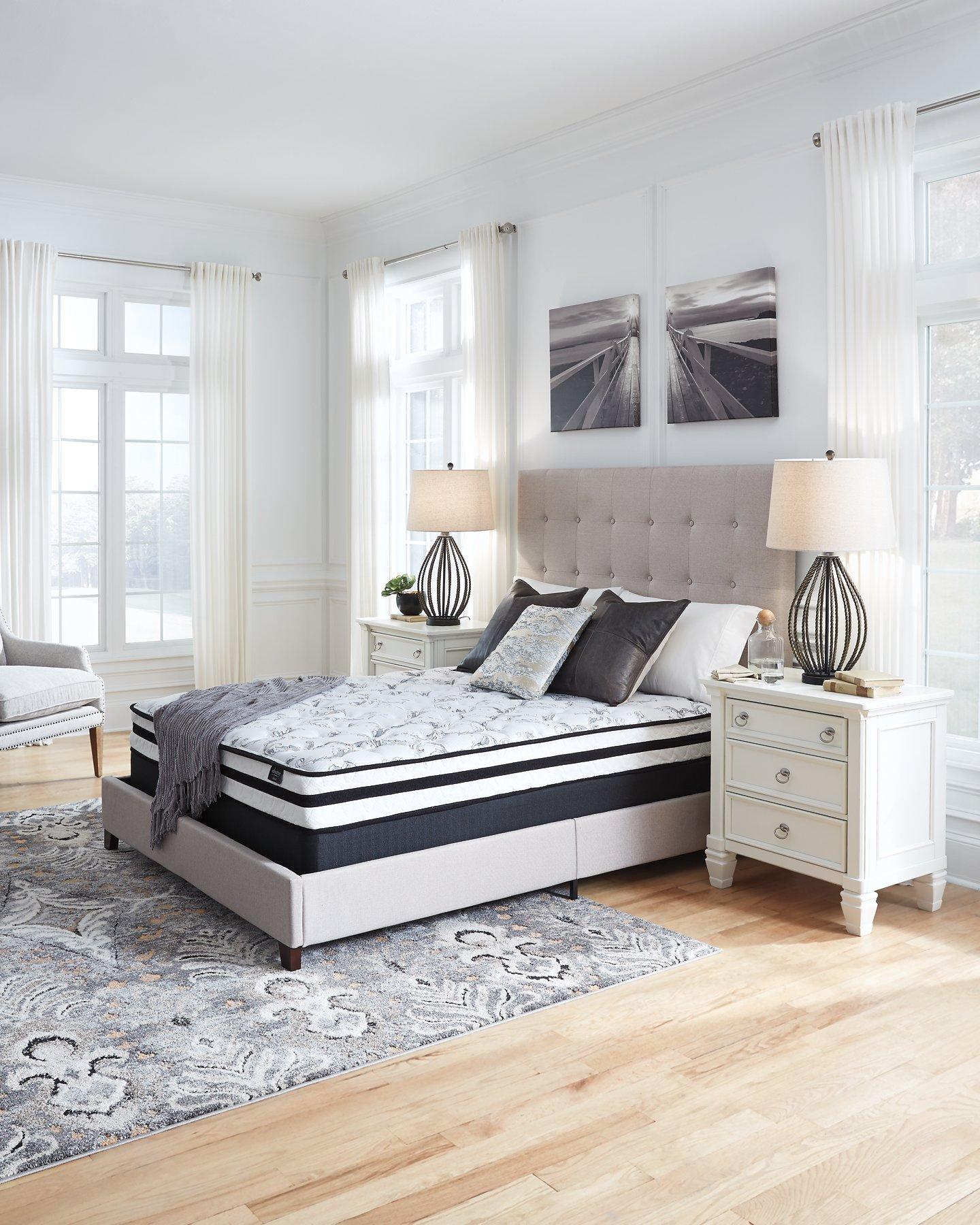 8 Inch Chime Innerspring Mattress in a Box - Luxury Home Furniture (MI)