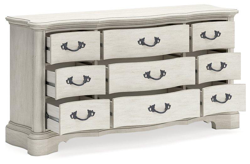 Arlendyne Dresser and Mirror - Luxury Home Furniture (MI)