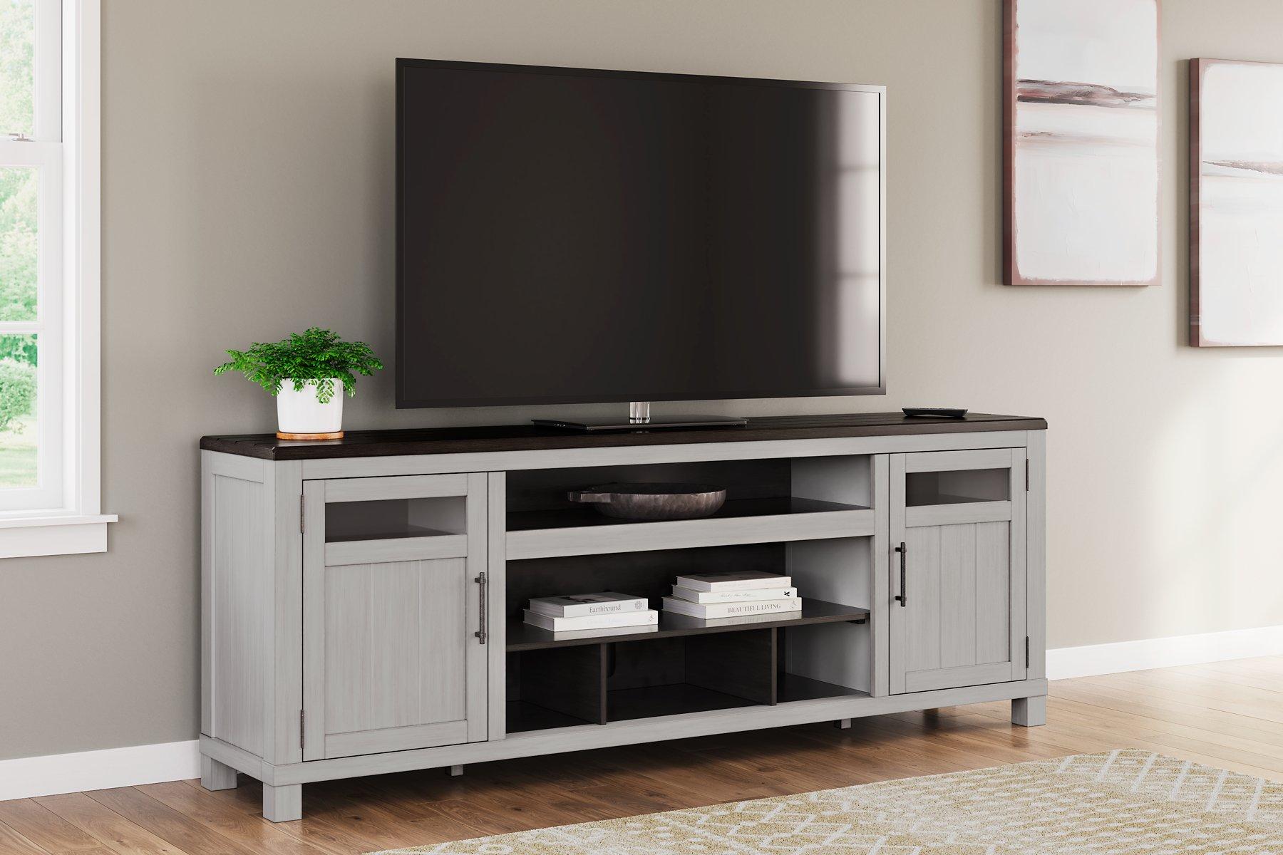 Darborn 88" TV Stand with Electric Fireplace - Luxury Home Furniture (MI)
