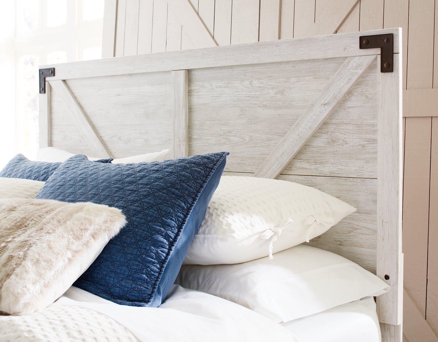 Shawburn Crossbuck Panel Bed - Luxury Home Furniture (MI)