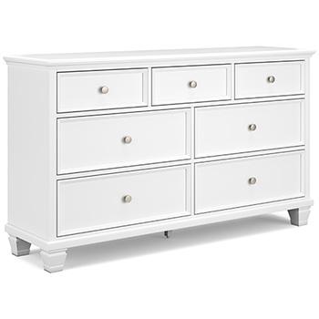 Fortman Dresser and Mirror - Luxury Home Furniture (MI)