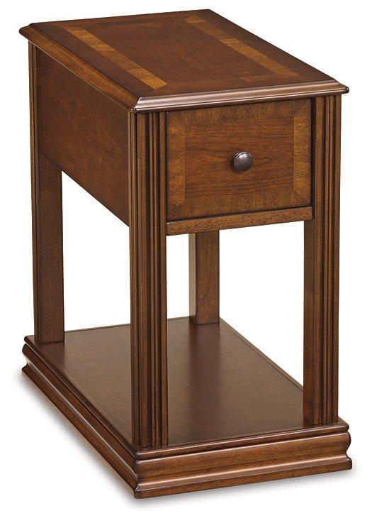 Breegin Chairside End Table - Luxury Home Furniture (MI)