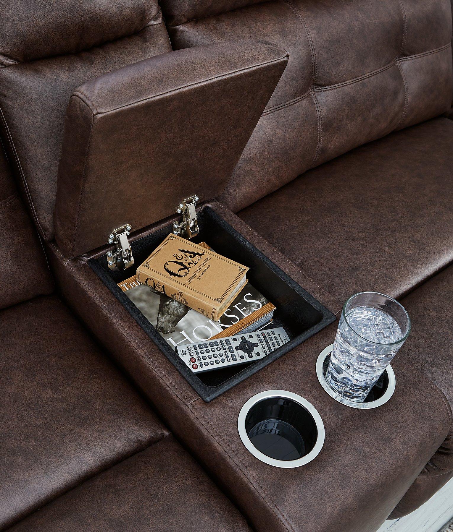 Punch Up Power Reclining Sectional - Luxury Home Furniture (MI)