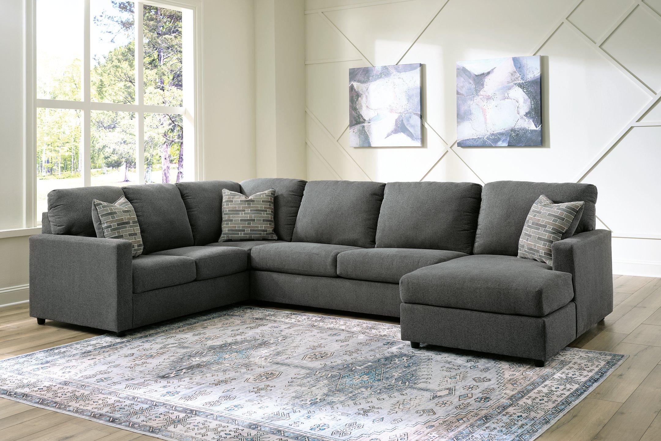 Edenfield 3-Piece Sectional with Chaise - Luxury Home Furniture (MI)