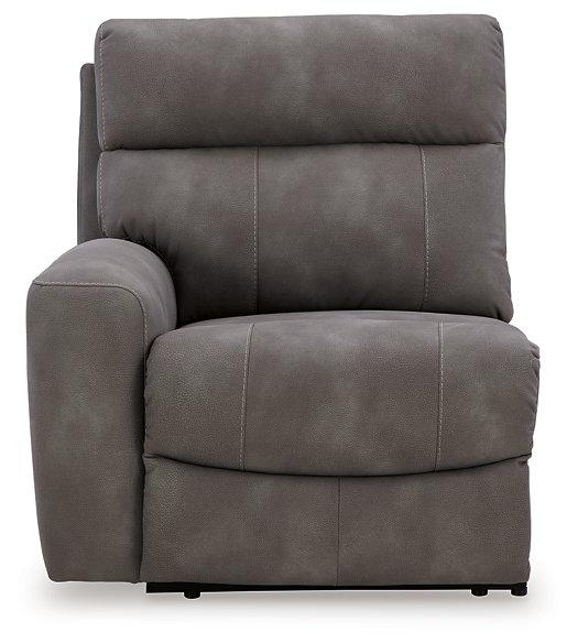 Next-Gen DuraPella Power Reclining Sectional Loveseat with Console - Luxury Home Furniture (MI)