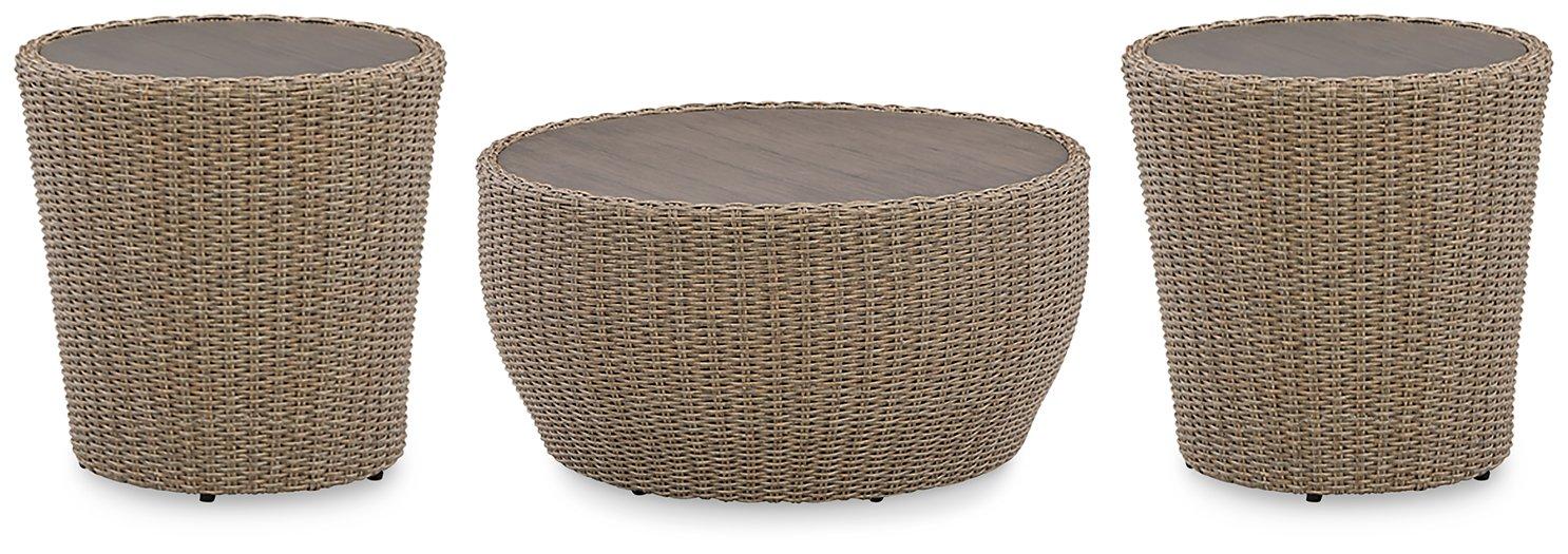 Danson Outdoor Occasional Table Set - Luxury Home Furniture (MI)