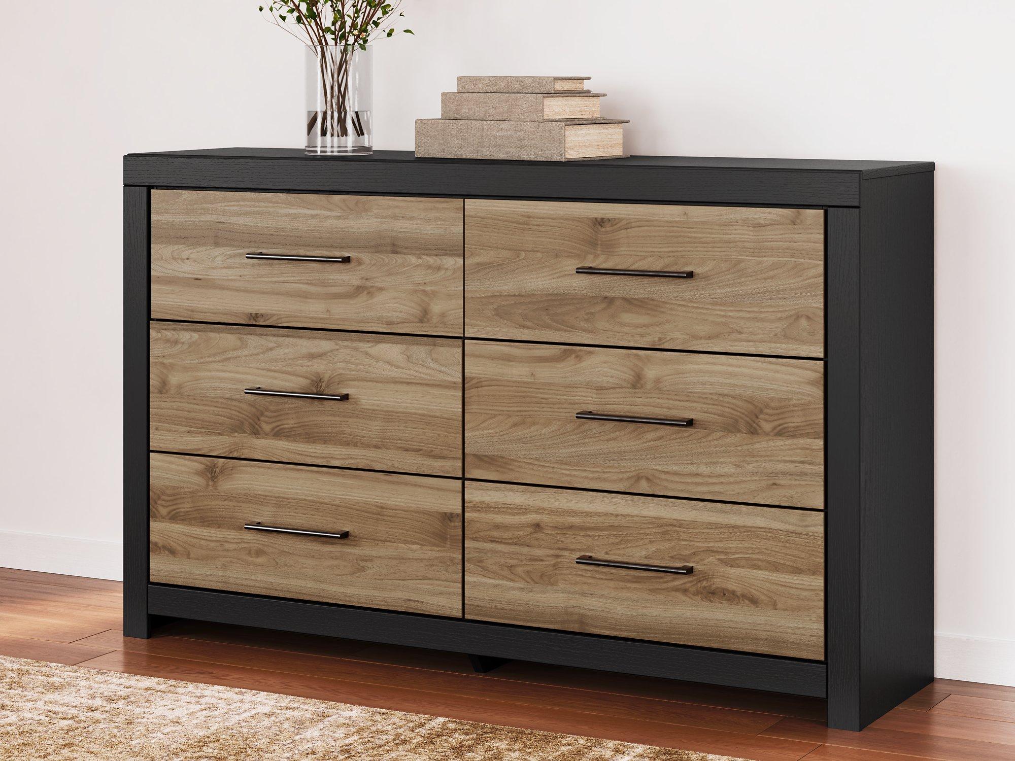 Vertani Dresser and Mirror - Luxury Home Furniture (MI)
