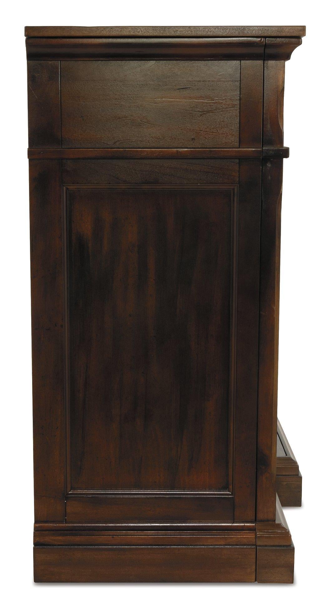 Roddinton 72" TV Stand with Electric Fireplace - Luxury Home Furniture (MI)
