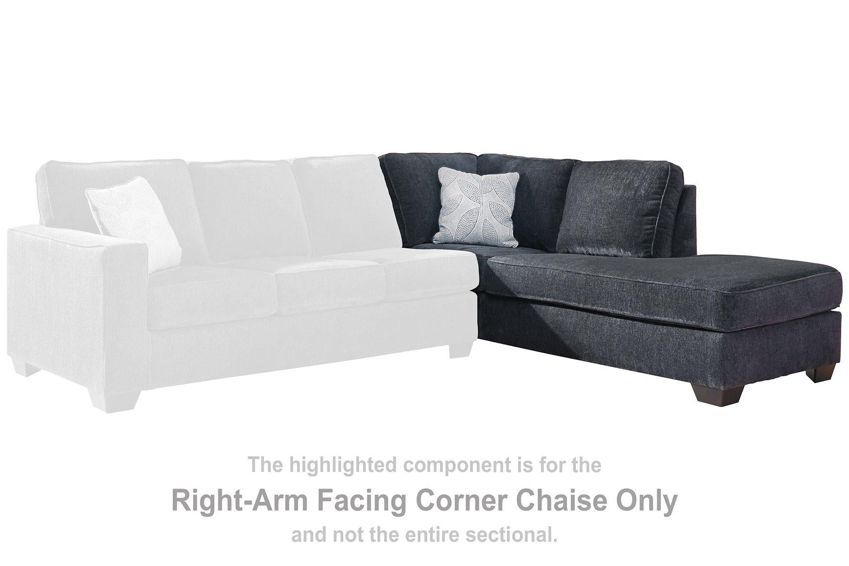 Altari 2-Piece Sectional with Chaise - Luxury Home Furniture (MI)