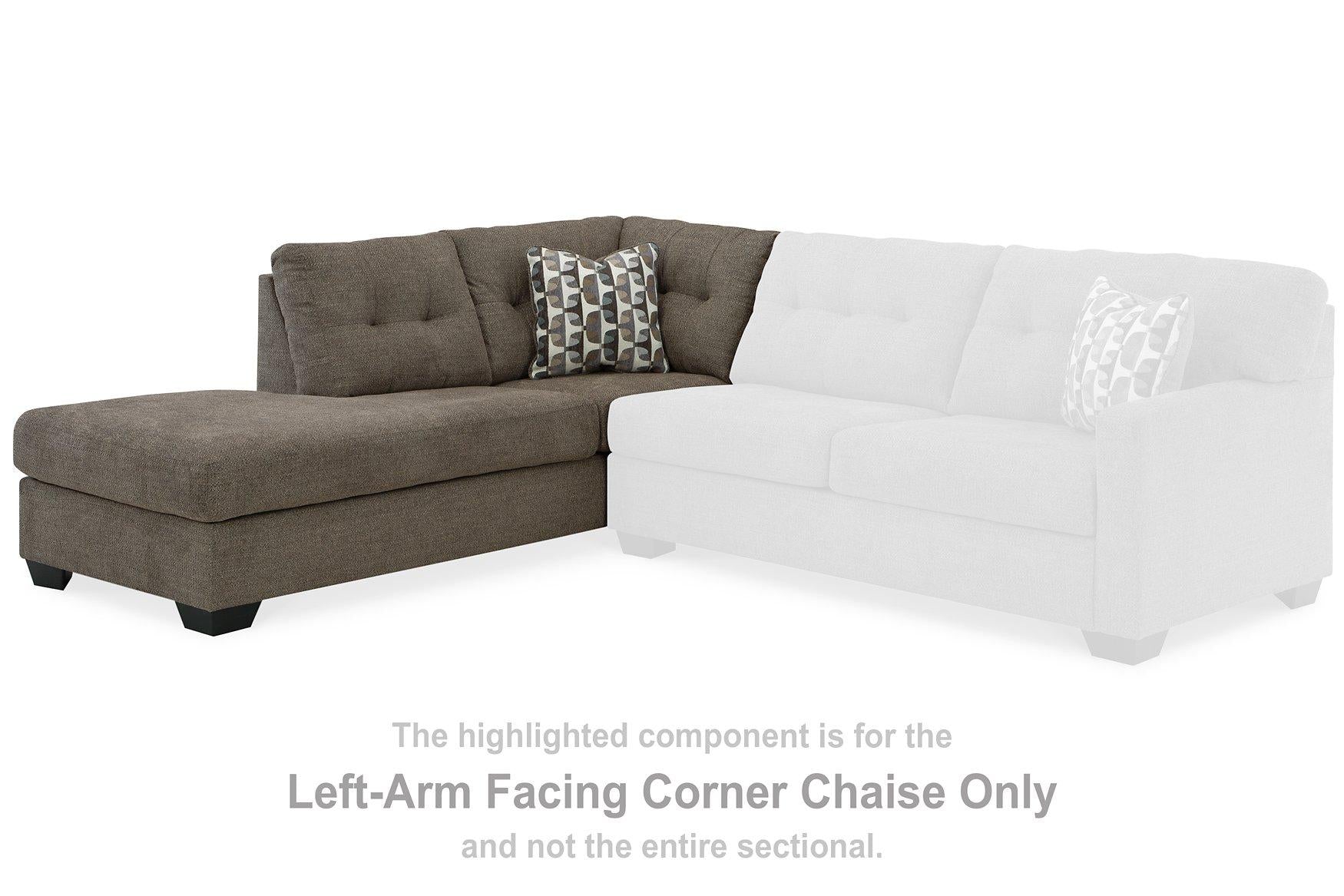 Mahoney 2-Piece Sectional with Chaise - Luxury Home Furniture (MI)