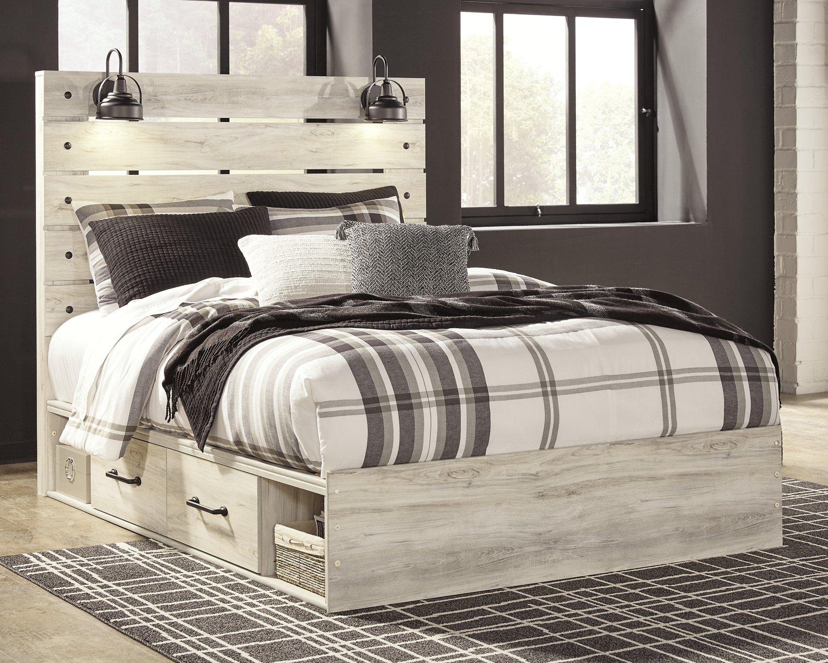 Cambeck Bed with 4 Storage Drawers - Luxury Home Furniture (MI)