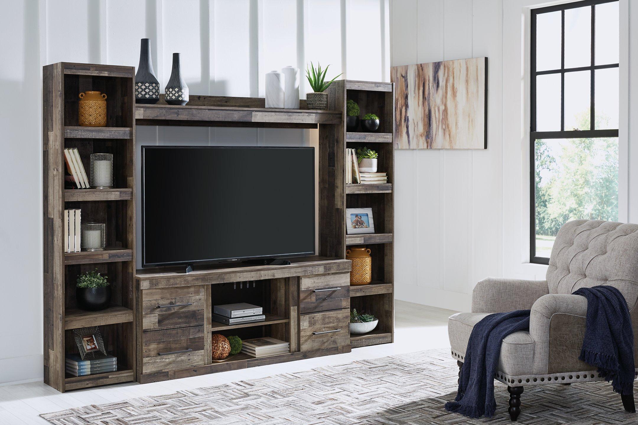 Derekson 4-Piece Entertainment Center - Luxury Home Furniture (MI)