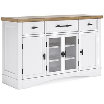 Ashbryn Dining Server and Hutch - Luxury Home Furniture (MI)
