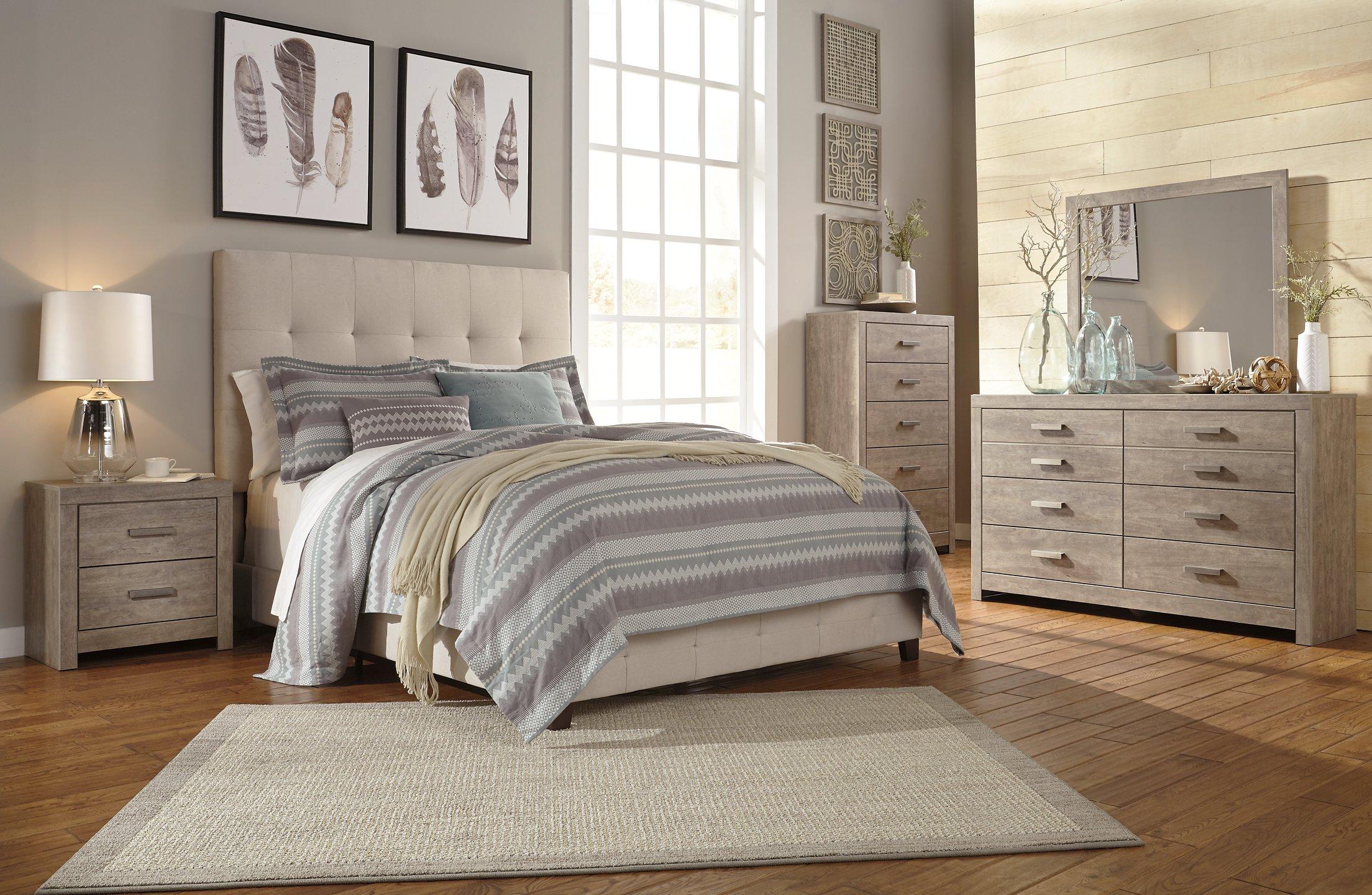 Dolante Upholstered Bed - Luxury Home Furniture (MI)