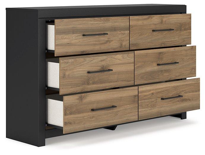 Vertani Dresser and Mirror - Luxury Home Furniture (MI)