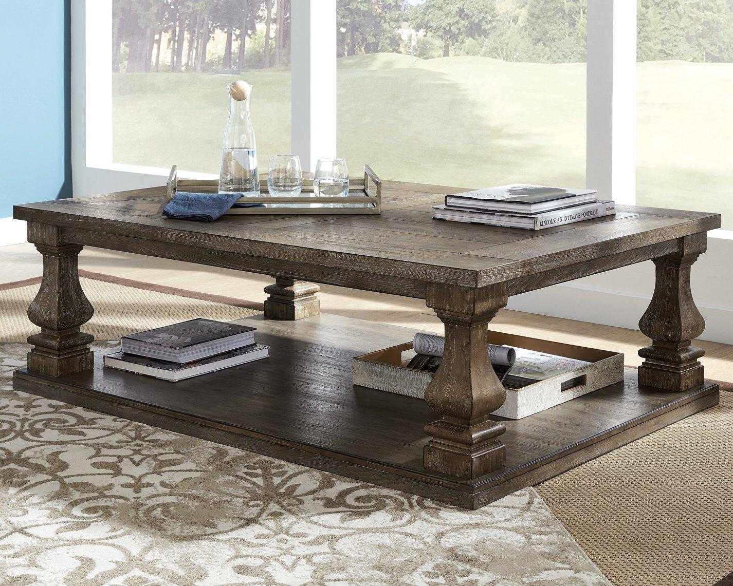 Johnelle Coffee Table - Luxury Home Furniture (MI)